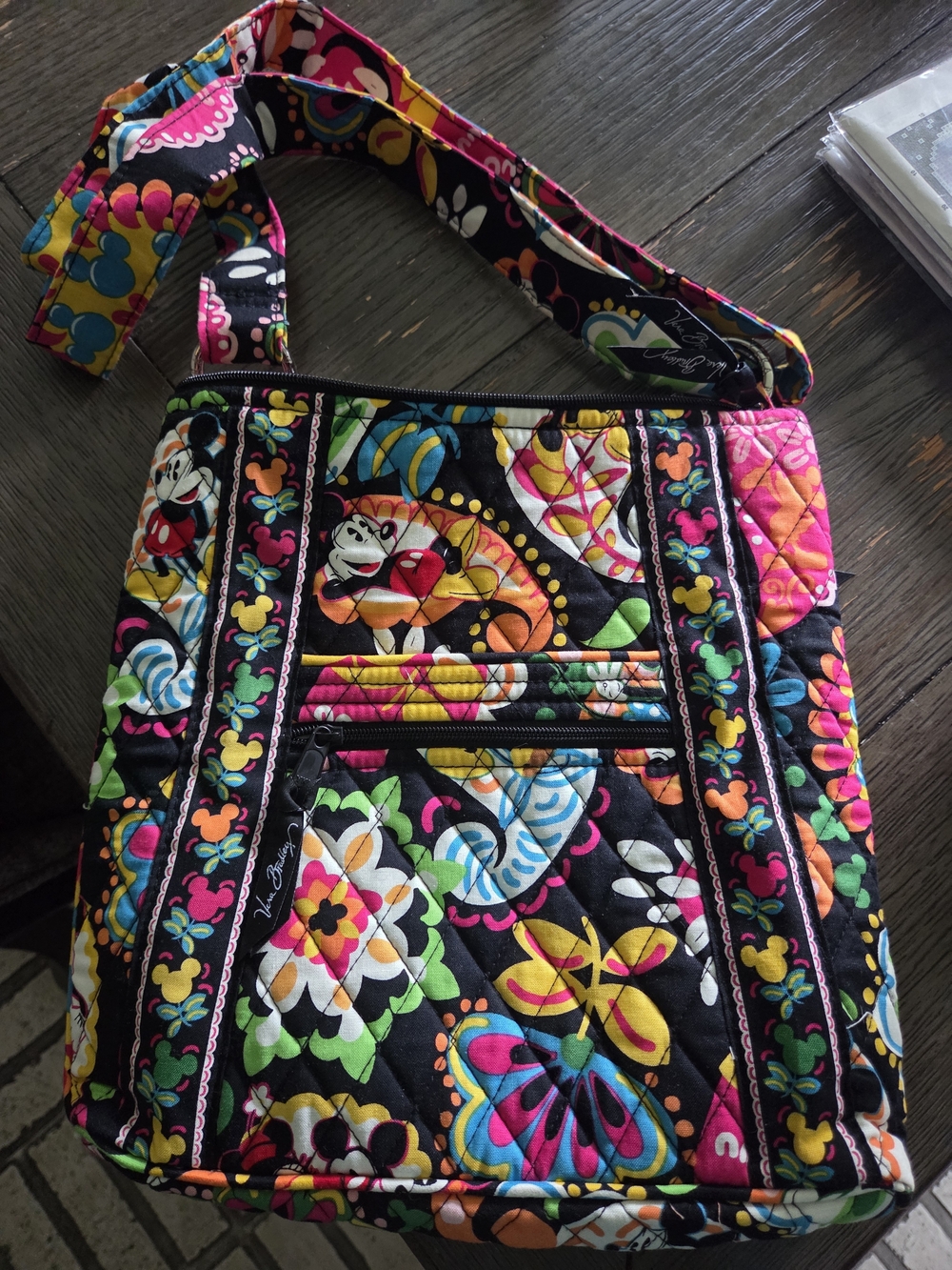 Vera Bradley x Disney Parks crossbody bag Midnight With Mickey